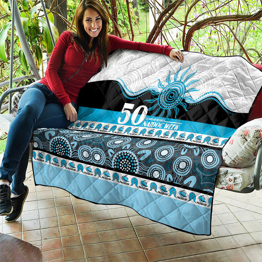 Sharks NAIDOC Week Quilt Aboriginal Torres Strait Islanders Vibe