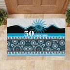 Sharks NAIDOC Week Rubber Doormat Aboriginal Torres Strait Islanders Vibe