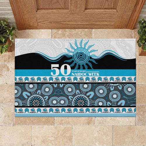 Sharks NAIDOC Week Rubber Doormat Aboriginal Torres Strait Islanders Vibe