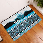 Sharks NAIDOC Week Rubber Doormat Aboriginal Torres Strait Islanders Vibe