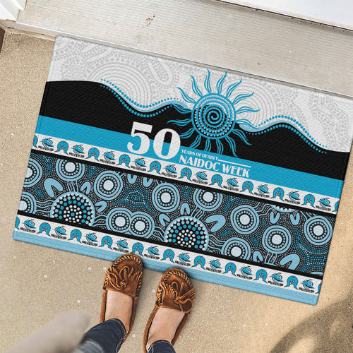 Sharks NAIDOC Week Rubber Doormat Aboriginal Torres Strait Islanders Vibe