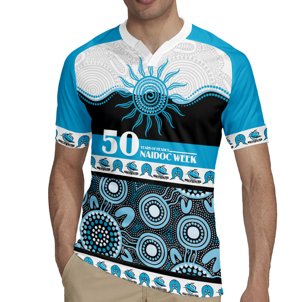 Sharks NAIDOC Week Personalised Rugby Jersey Aboriginal Torres Strait Islanders Vibe