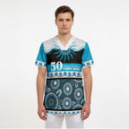 Sharks NAIDOC Week Personalised Scrub Top Aboriginal Torres Strait Islanders Vibe