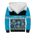 Sharks NAIDOC Week Personalised Sherpa Hoodie Aboriginal Torres Strait Islanders Vibe