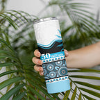 Sharks NAIDOC Week Personalised Skinny Tumbler Aboriginal Torres Strait Islanders Vibe