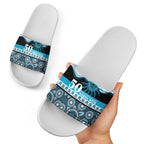 Sharks NAIDOC Week Slide Sandals Aboriginal Torres Strait Islanders Vibe