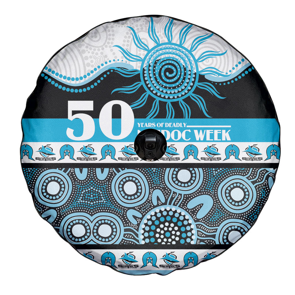 Sharks NAIDOC Week Spare Tire Cover Aboriginal Torres Strait Islanders Vibe