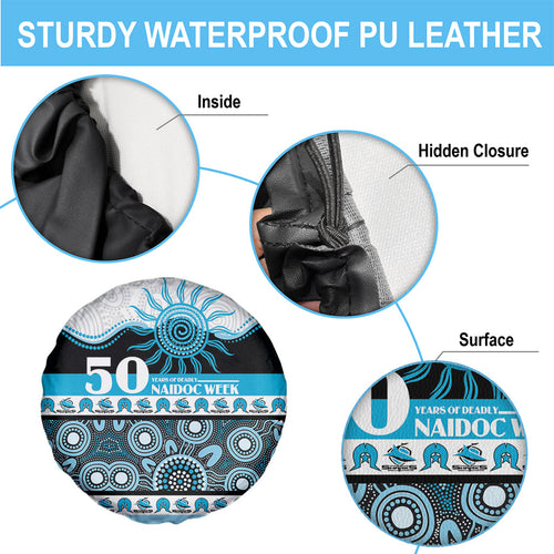 Sharks NAIDOC Week Spare Tire Cover Aboriginal Torres Strait Islanders Vibe