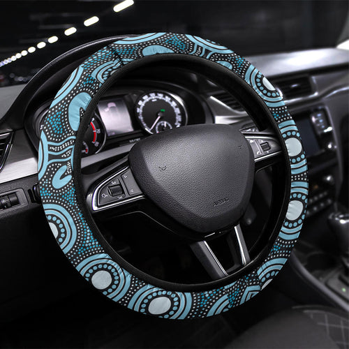 Sharks NAIDOC Week Steering Wheel Cover Aboriginal Torres Strait Islanders Vibe
