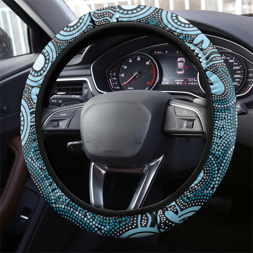 Sharks NAIDOC Week Steering Wheel Cover Aboriginal Torres Strait Islanders Vibe