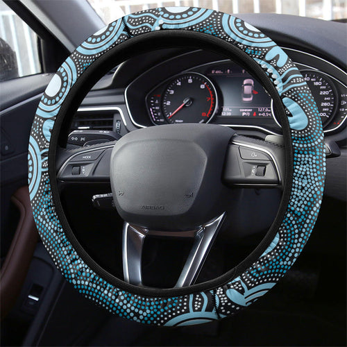 Sharks NAIDOC Week Steering Wheel Cover Aboriginal Torres Strait Islanders Vibe