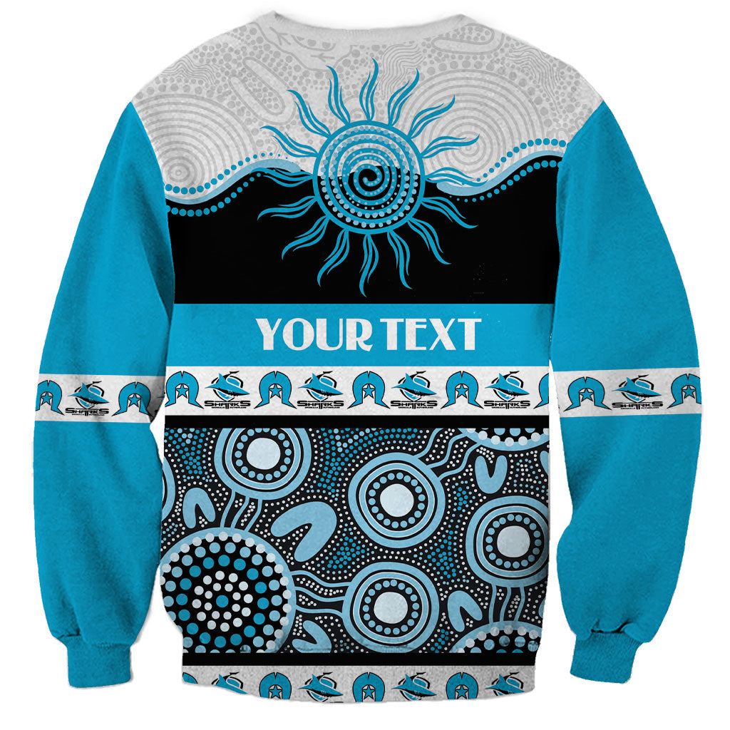 Sharks NAIDOC Week Personalised Sweatshirt Aboriginal Torres Strait Islanders Vibe