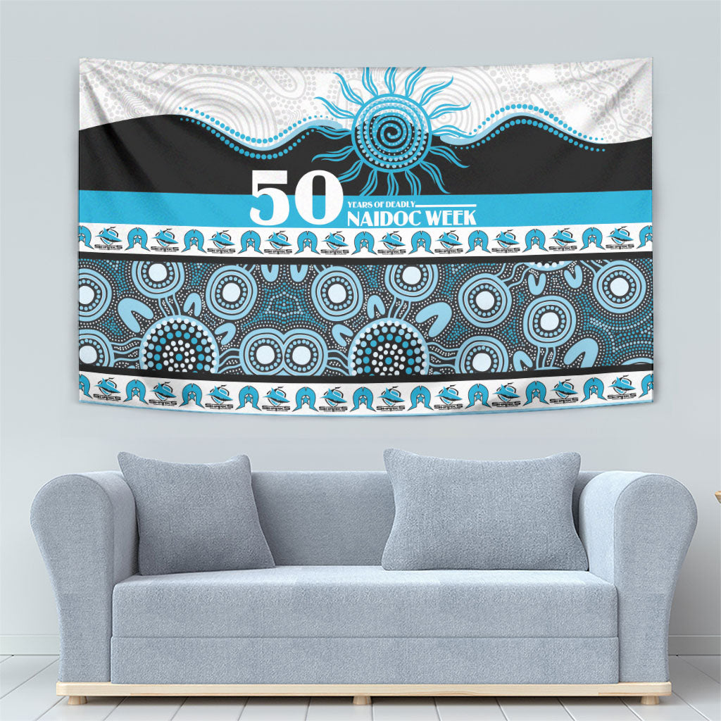 Sharks NAIDOC Week Tapestry Aboriginal Torres Strait Islanders Vibe