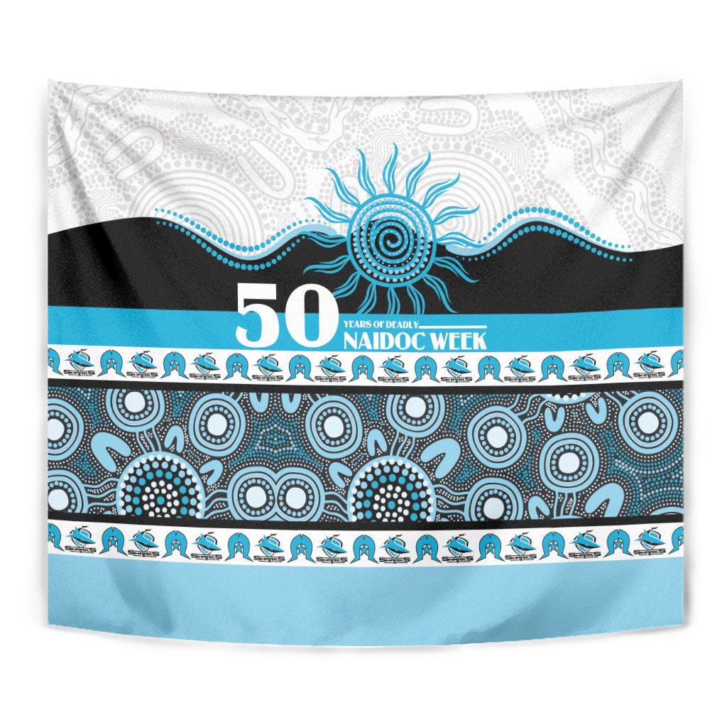 Sharks NAIDOC Week Tapestry Aboriginal Torres Strait Islanders Vibe