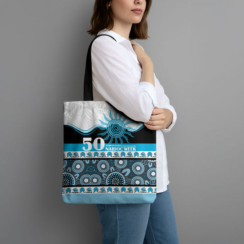 Sharks NAIDOC Week Tote Bag Aboriginal Torres Strait Islanders Vibe