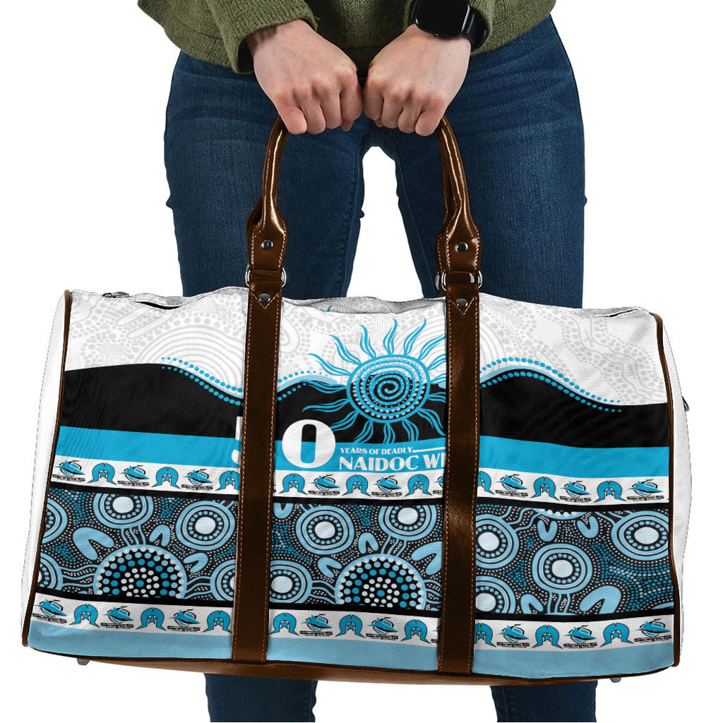 Sharks NAIDOC Week Travel Bag Aboriginal Torres Strait Islanders Vibe