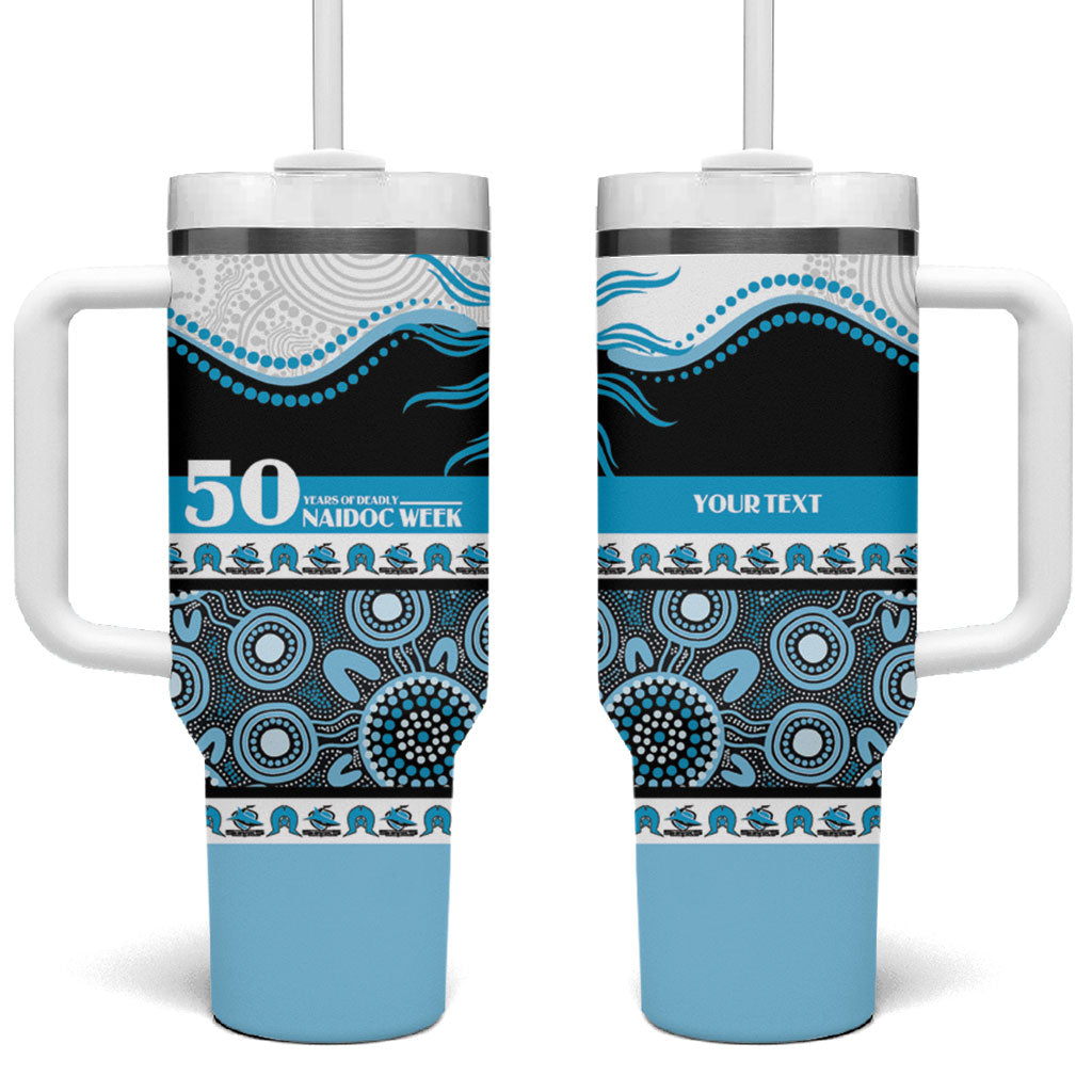 Sharks NAIDOC Week Personalised Tumbler With Handle Aboriginal Torres Strait Islanders Vibe