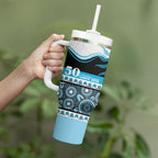 Sharks NAIDOC Week Personalised Tumbler With Handle Aboriginal Torres Strait Islanders Vibe