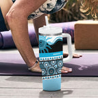 Sharks NAIDOC Week Personalised Tumbler With Handle Aboriginal Torres Strait Islanders Vibe