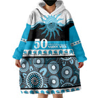 Sharks NAIDOC Week Personalised Wearable Blanket Hoodie Aboriginal Torres Strait Islanders Vibe