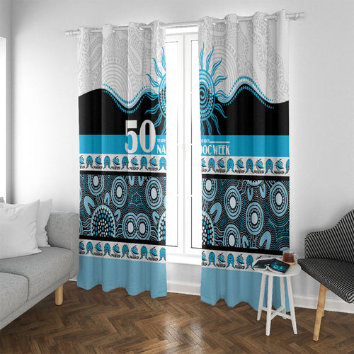 Sharks NAIDOC Week Window Curtain Aboriginal Torres Strait Islanders Vibe
