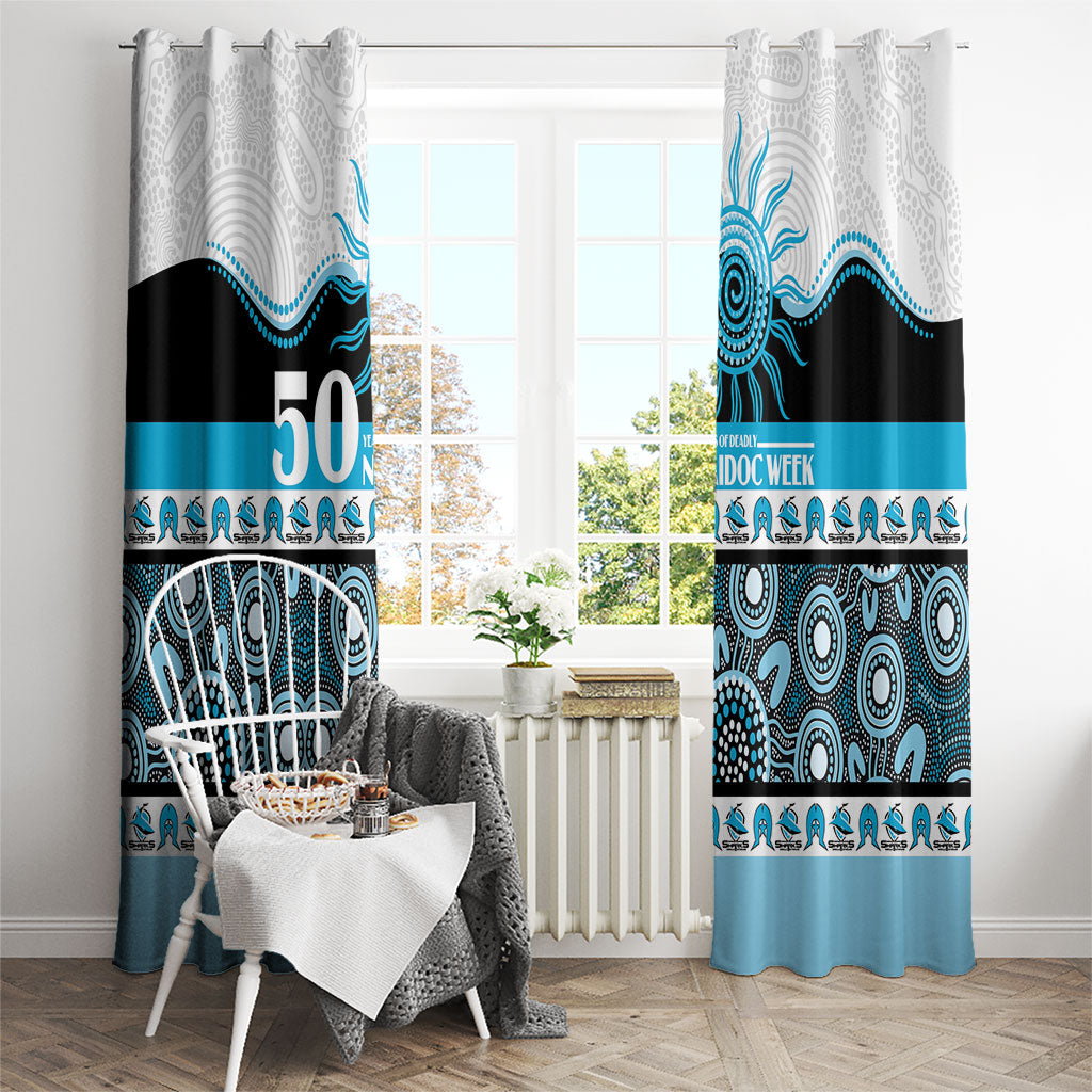 Sharks NAIDOC Week Window Curtain Aboriginal Torres Strait Islanders Vibe