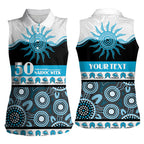 Sharks NAIDOC Week Personalised Women Sleeveless Polo Shirt Aboriginal Torres Strait Islanders Vibe