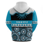 Sharks NAIDOC Week Personalised Zip Hoodie Aboriginal Torres Strait Islanders Vibe