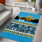 Titans NAIDOC Week Area Rug Aboriginal Torres Strait Islanders Vibe