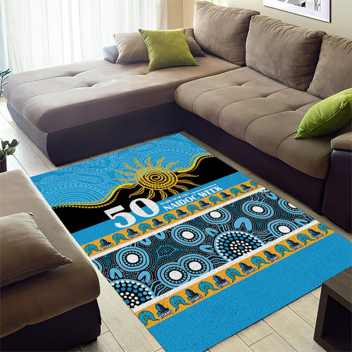 Titans NAIDOC Week Area Rug Aboriginal Torres Strait Islanders Vibe