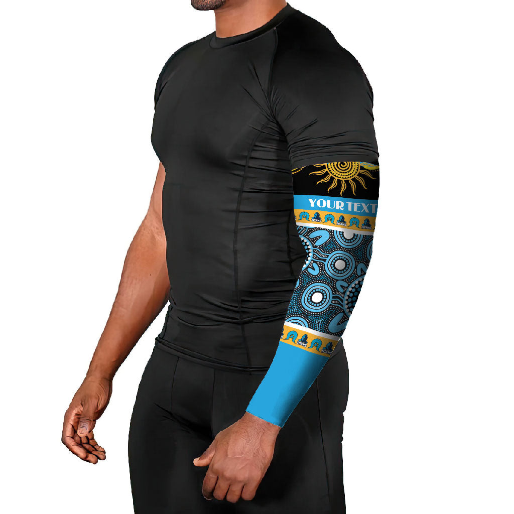 Titans NAIDOC Week Personalised Arm Sleeves Aboriginal Torres Strait Islanders Vibe