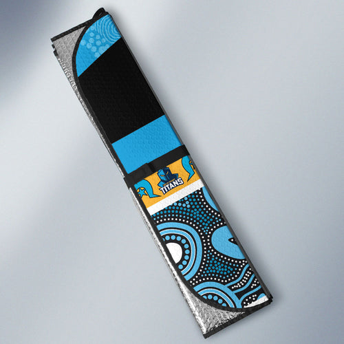 Titans NAIDOC Week Auto Sun Shade Aboriginal Torres Strait Islanders Vibe