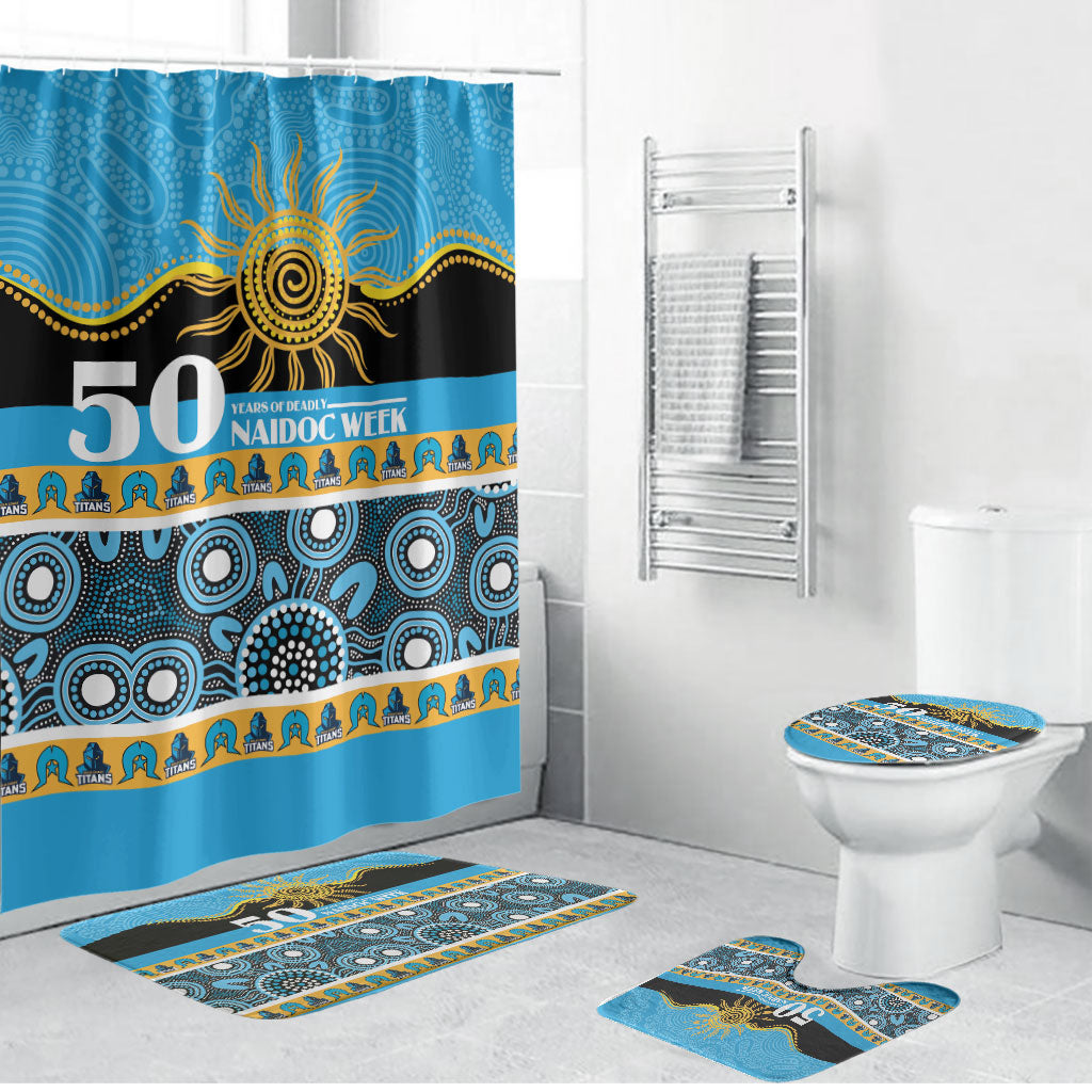 Titans NAIDOC Week Bathroom Set Aboriginal Torres Strait Islanders Vibe