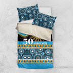 Titans NAIDOC Week Bedding Set Aboriginal Torres Strait Islanders Vibe