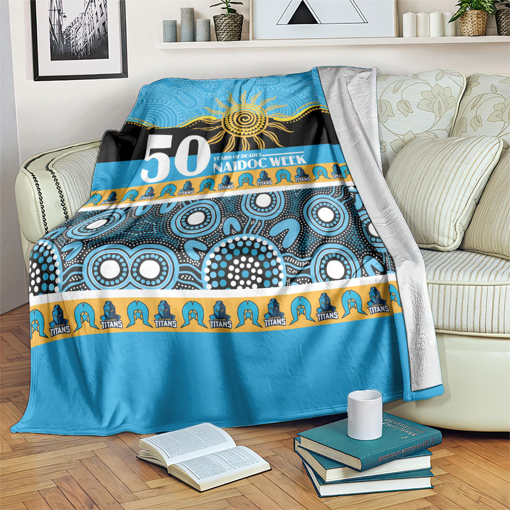 Titans NAIDOC Week Blanket Aboriginal Torres Strait Islanders Vibe