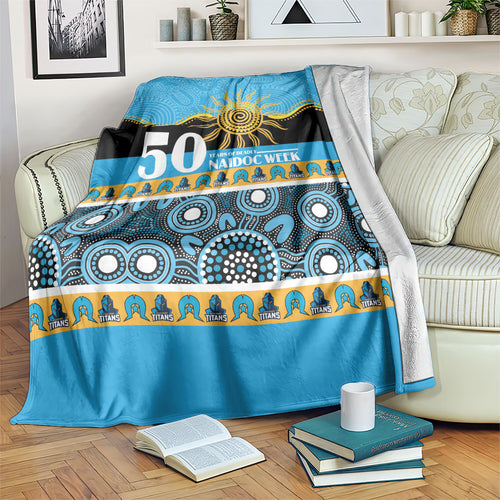 Titans NAIDOC Week Blanket Aboriginal Torres Strait Islanders Vibe