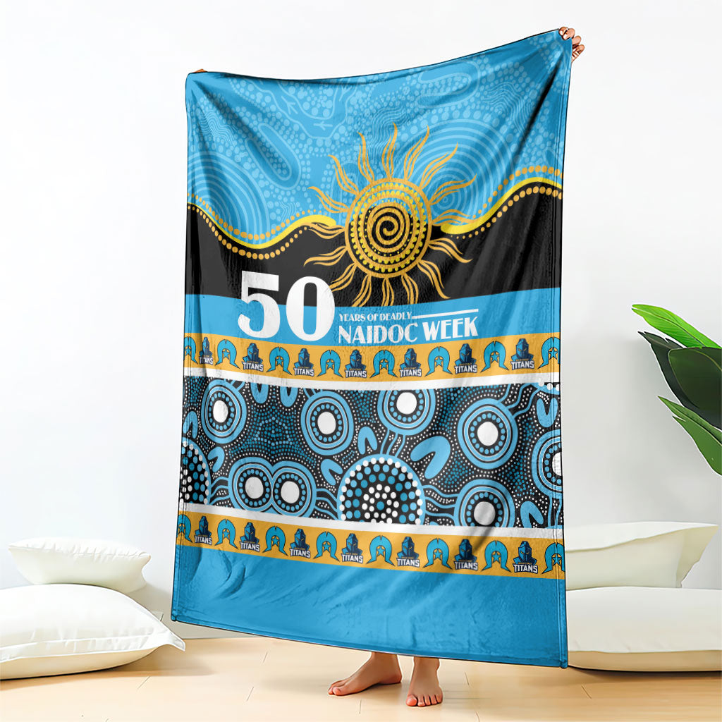 Titans NAIDOC Week Blanket Aboriginal Torres Strait Islanders Vibe