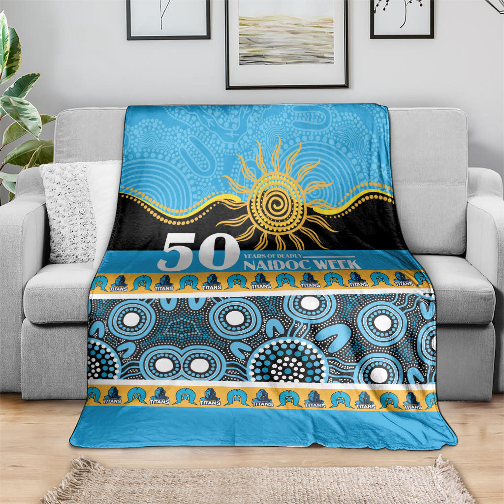 Titans NAIDOC Week Blanket Aboriginal Torres Strait Islanders Vibe
