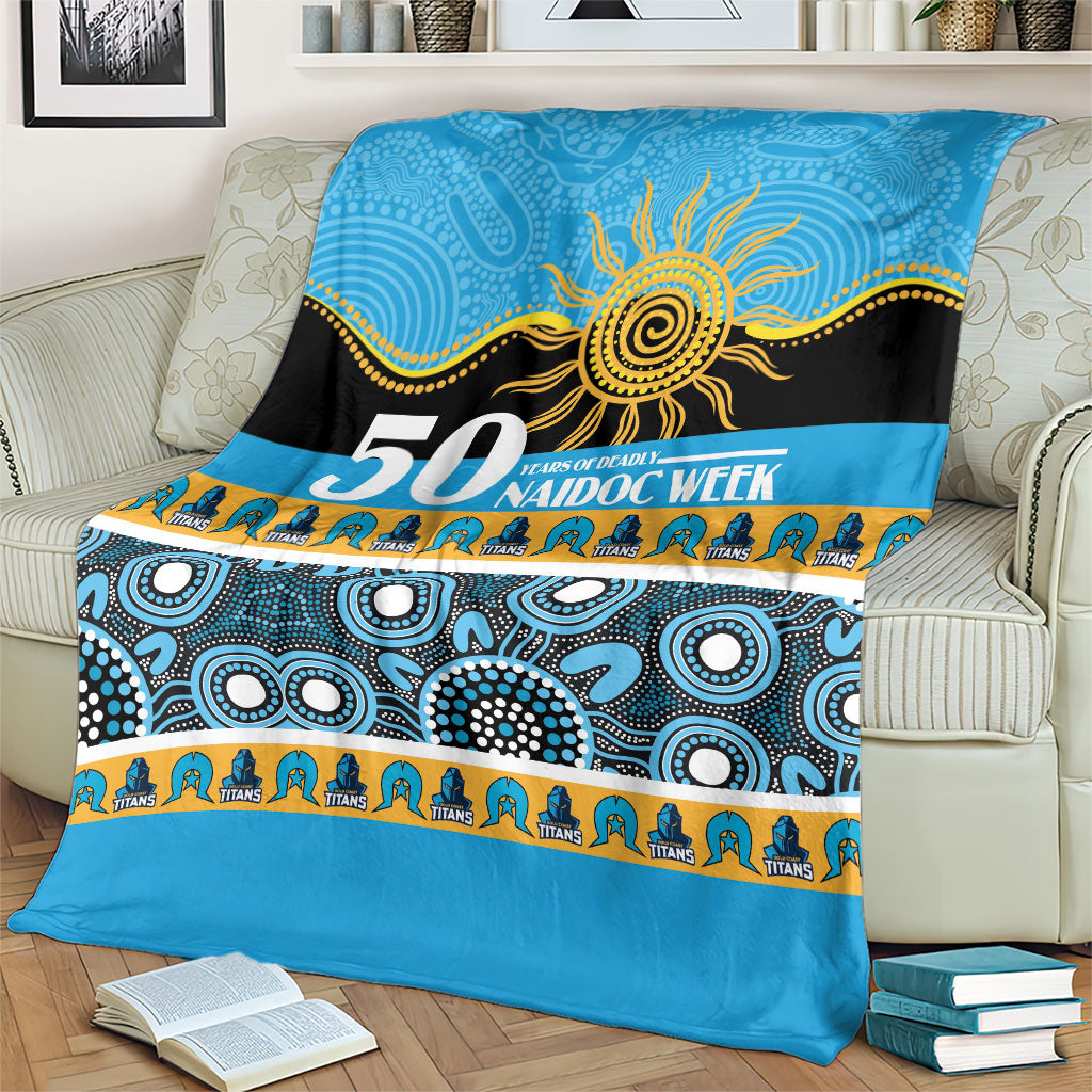Titans NAIDOC Week Blanket Aboriginal Torres Strait Islanders Vibe
