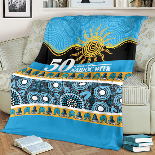 Titans NAIDOC Week Blanket Aboriginal Torres Strait Islanders Vibe