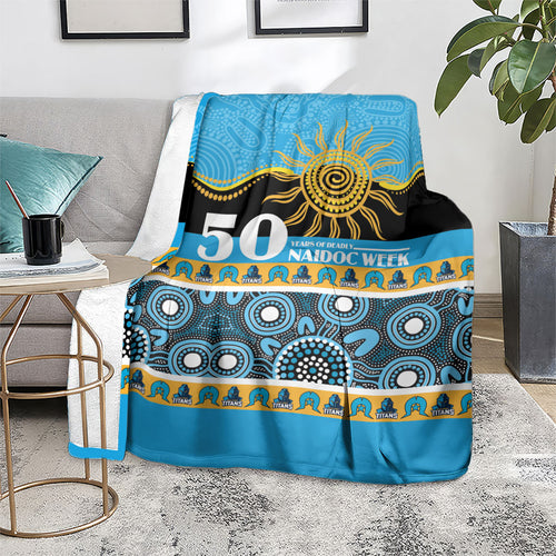 Titans NAIDOC Week Blanket Aboriginal Torres Strait Islanders Vibe