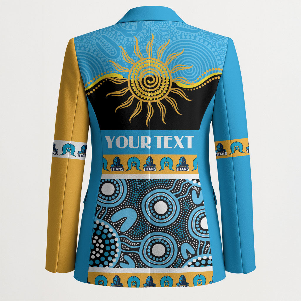 Titans NAIDOC Week Personalised Blazer Aboriginal Torres Strait Islanders Vibe