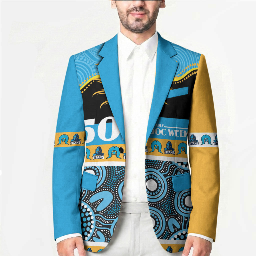 Titans NAIDOC Week Personalised Blazer Aboriginal Torres Strait Islanders Vibe