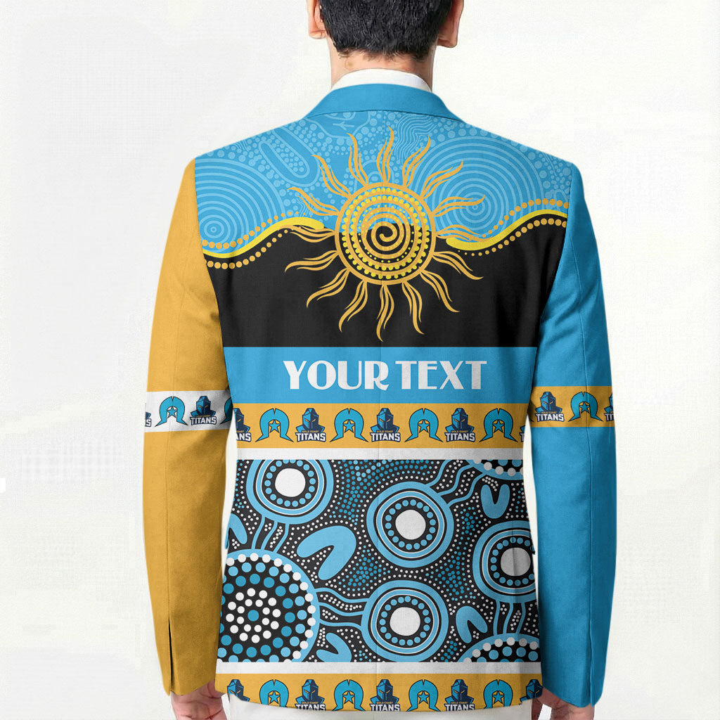 Titans NAIDOC Week Personalised Blazer Aboriginal Torres Strait Islanders Vibe