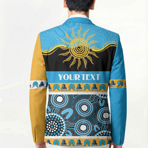 Titans NAIDOC Week Personalised Blazer Aboriginal Torres Strait Islanders Vibe