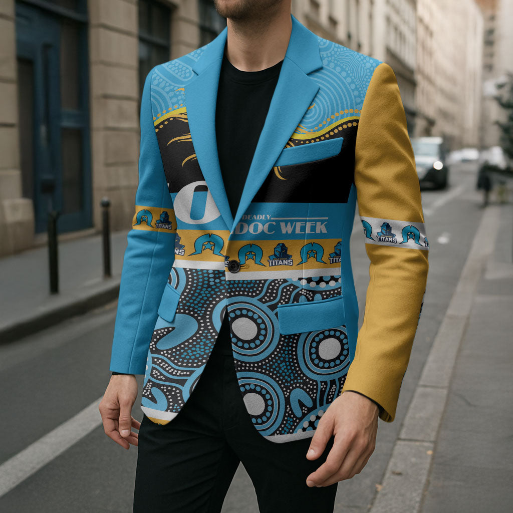 Titans NAIDOC Week Personalised Blazer Aboriginal Torres Strait Islanders Vibe