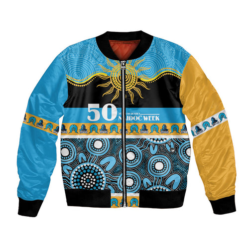 Titans NAIDOC Week Personalised Bomber Jacket Aboriginal Torres Strait Islanders Vibe