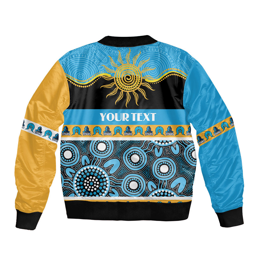 Titans NAIDOC Week Personalised Bomber Jacket Aboriginal Torres Strait Islanders Vibe