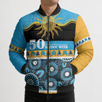 Titans NAIDOC Week Personalised Bomber Puffer Jacket Aboriginal Torres Strait Islanders Vibe