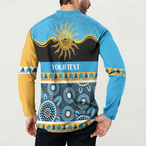 Titans NAIDOC Week Personalised Button Sweatshirt Aboriginal Torres Strait Islanders Vibe